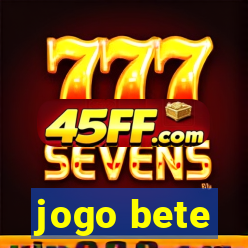 jogo bete